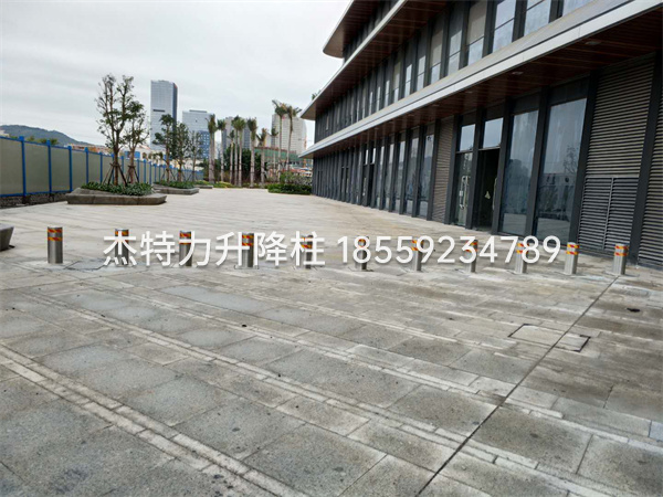 杰特力-辦公樓隔離防撞升降柱